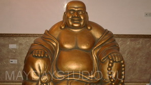 Статуя будды в спа центре